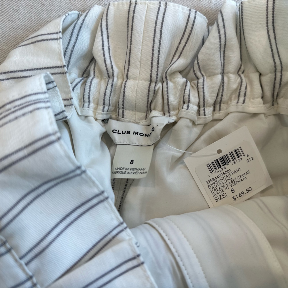 CLUB MONACO
Anreannah Wide Leg pin stripe - Picture 7 of 11